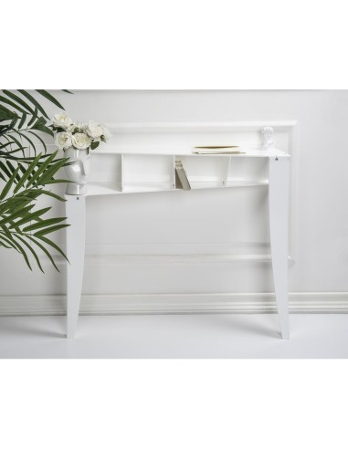 iPLEX Design - Chopin Consolle Bianca in plexiglass - bianco - 100x30x83,5h Cm