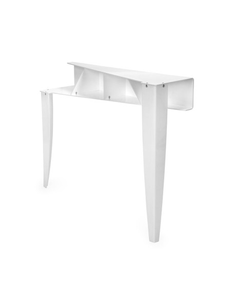 iPLEX Design - Chopin Consolle Bianca in plexiglass - bianco - 100x30x83,5h Cm