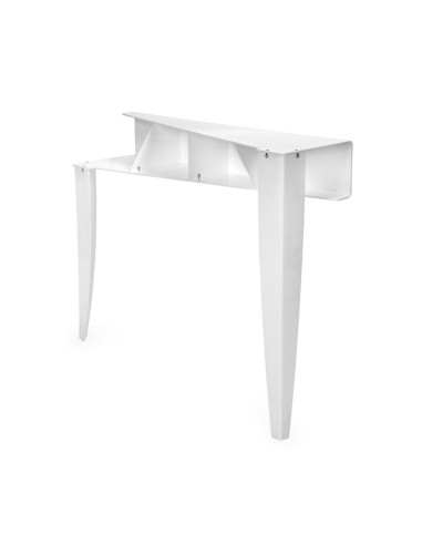 iPLEX Design - Chopin Consolle Bianca in plexiglass - bianco - 100x30x83,5h Cm
