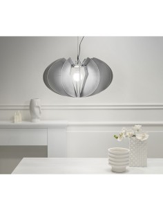 iPLEX Design - Apple Sospensione Fume' Satinato in plexiglass - grigio fumè satinato - 50x30x50 cm 2