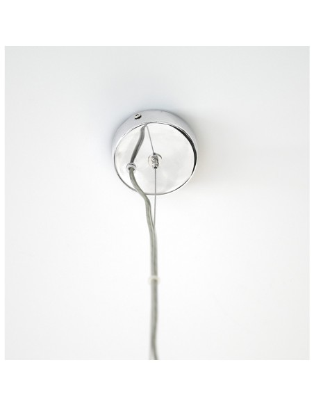 iPLEX Design - Apple Sospensione Fume' Satinato in plexiglass - grigio fumè satinato - 50x30x50 cm