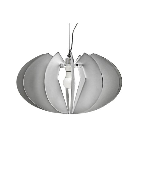 iPLEX Design - Apple Sospensione Fume' Satinato in plexiglass - grigio fumè satinato - 50x30x50 cm