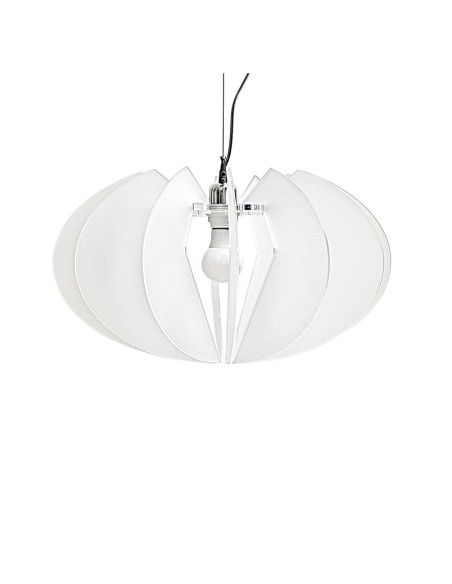 iPLEX Design - Apple Sospensione Bianco Satinato in plexiglass - 50x30x50 cm