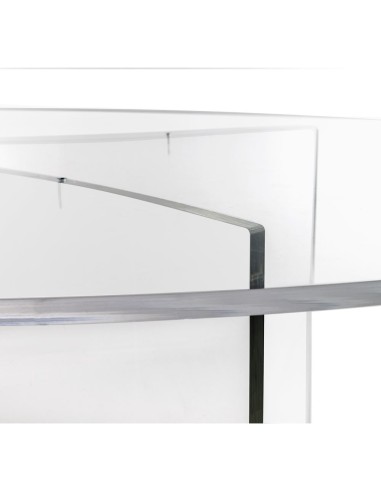 iPLEX Design - Acqua Tavolo Ovale Trasparente in plexiglass - 200x70x100 cm