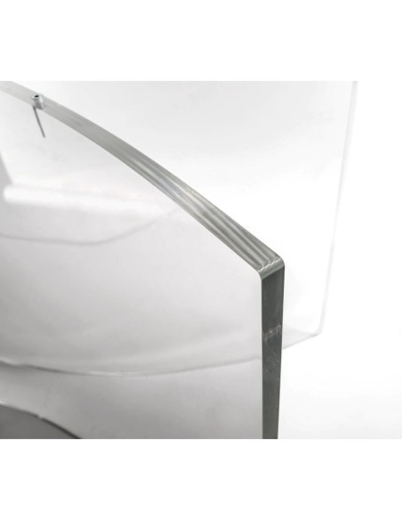 iPLEX Design - Acqua Tavolo Ovale Trasparente in plexiglass - 200x70x100 cm