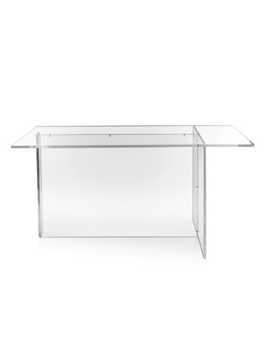 iPLEX Design - Aria Tavolo Trasparente in plexiglass - 155x80x75 cm