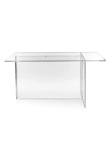 iPLEX Design - Aria Tavolo Trasparente in plexiglass - 155x80x75 cm