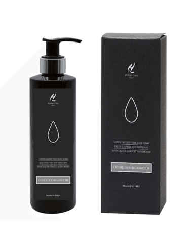 HYPNO CASA LUXURY - SAPONE LIQUIDO  VISO E MANI PRIMA CLASSE CUORE DI BERGAMOTTO (UOMO)