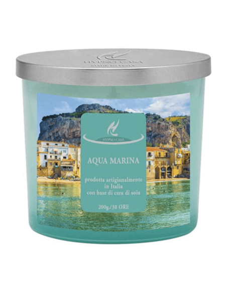 HYPNO CHIC - CANDELA 200 GR PROFUMATA ACQUA MARINA