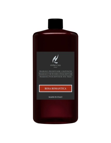 HYPNO - Ricarica per Diffusore a Bastoncino 1000 ml Rosa Romantica