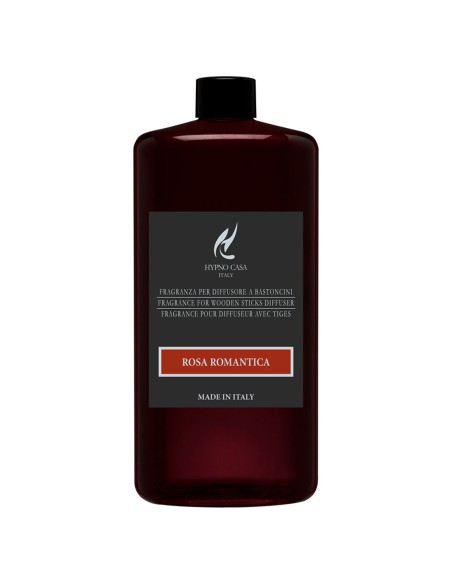 HYPNO - Ricarica per Diffusore a Bastoncino 1000 ml Rosa Romantica
