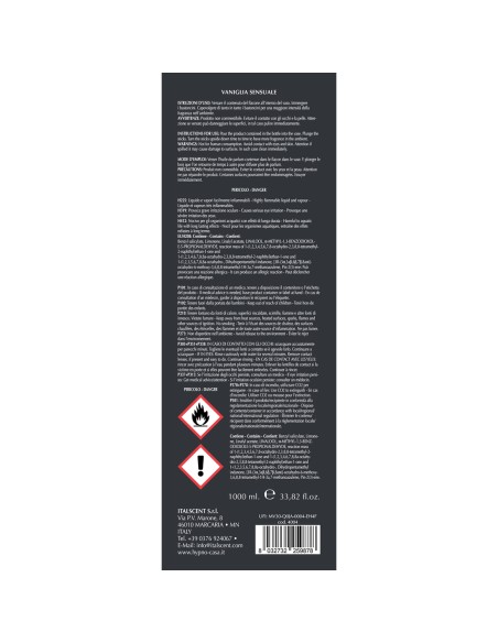 HYPNO - Ricarica per Diffusore a Bastoncino 1000 ml Vaniglia Sensuale