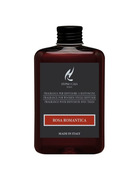 HYPNO - Ricarica per Diffusore a Bastoncino 200 ml Rosa Romantica