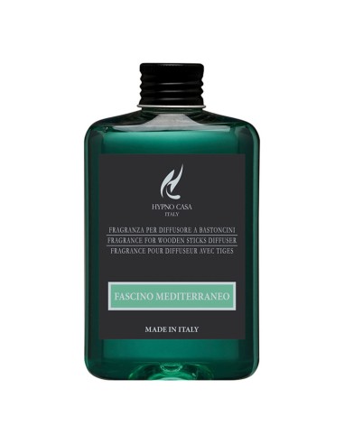 HYPNO - Ricarica per Diffusore a Bastoncino 200 ml Fascino Mediterraneo
