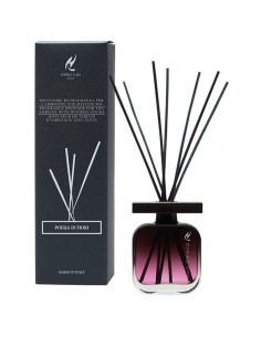 HYPNO - Diffusore con Bastoncini Quadrato 200 ml Poesia di Fiori