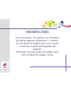 DIFFUSORE CON ROSA 250 ml HYPNO CHIC ORCHIDEA NERA 2
