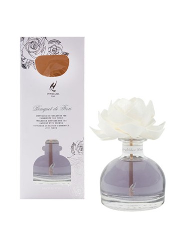 DIFFUSORE CON ROSA 250 ml HYPNO CHIC ORCHIDEA NERA