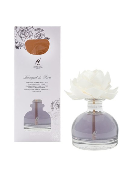 DIFFUSORE CON ROSA 250 ml HYPNO CHIC ORCHIDEA NERA