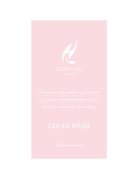 PROFUMO LAVATRICE MONODOSE  CLEAN WASH