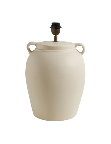 Blanc D' Ivoire - Base lampada AMPHORE in ceramica avorio dia 29x44,5 cm