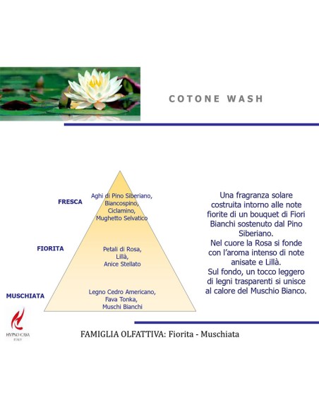 PROFUMO LAVATRICE MONODOSE COTONE WASH