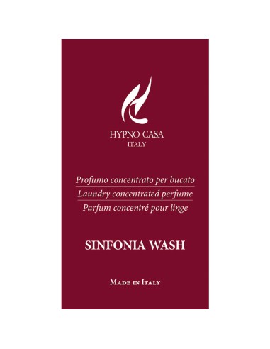PROFUMO LAVATRICE MONODOSE SINFONIA WASH