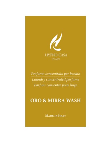 PROFUMO LAVATRICE MONODOSE ORO & MIRRA WASH