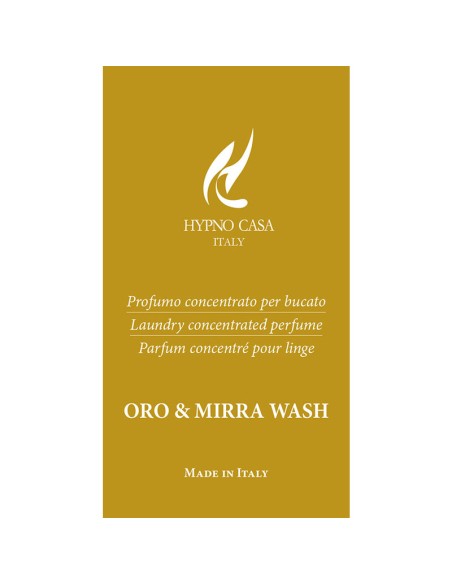 PROFUMO LAVATRICE MONODOSE ORO & MIRRA WASH