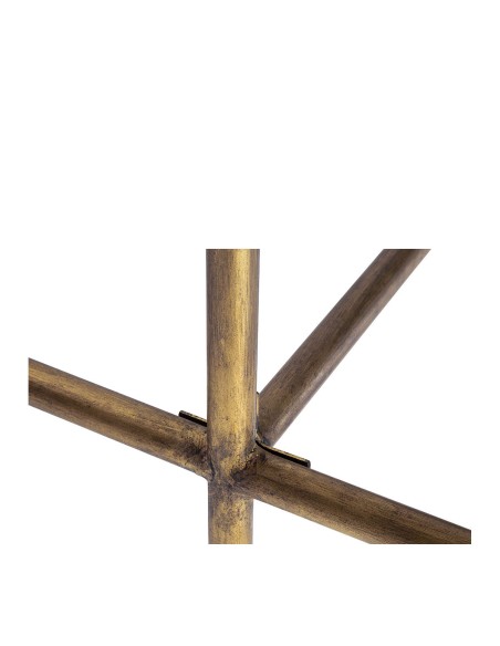 Blanc D' Ivoire - Tavolo Anatole vetro e metallo finitura in ottone dorato cm 185x79,5x78 h