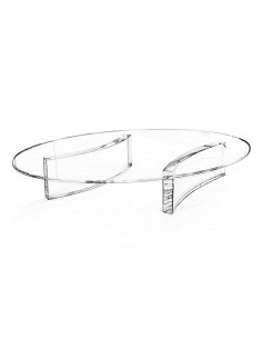 Iplex - Luxy Tavolino da caffè in plexiglass Trasparente,. , made in Italy - 120x21x80 cm 2