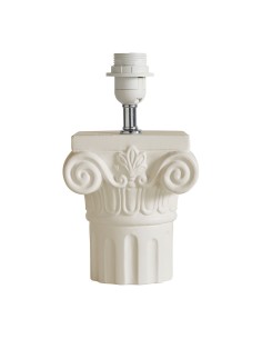 Blanc D' Ivoire - Base lampada COLONNE PM in ceramica beige dia 15x17 cm