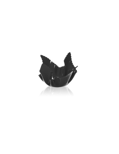 iPLEX Design - Drappeggi Vaso Small Daisy Nero in plexiglass - 21x14x17 cm