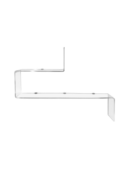 iPLEX Design - Va-Et-Vient 1 Mensola Trasparente in plexiglass - 45x68x17,5 cm