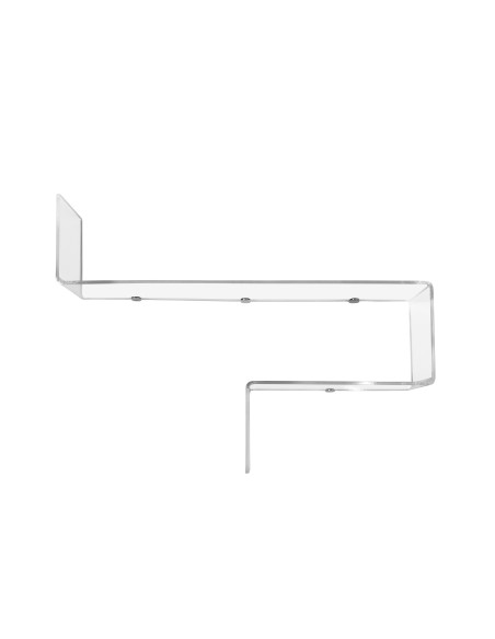 iPLEX Design - Va-Et-Vient 1 Mensola Trasparente in plexiglass - 45x68x17,5 cm