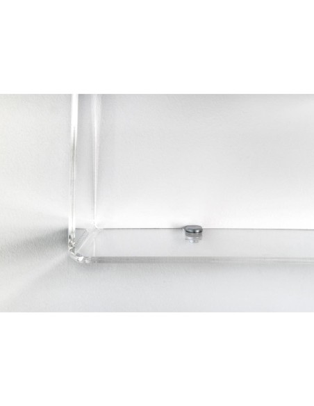 iPLEX Design - Va-Et-Vient 1 Mensola Trasparente in plexiglass - 45x68x17,5 cm