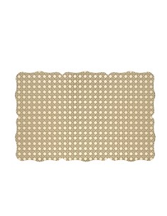 iPLEX Design - Tasty Tovaglietta Oro Paglia Di Vienna in plexiglass - gold - 30x0,3x45,5 cm
