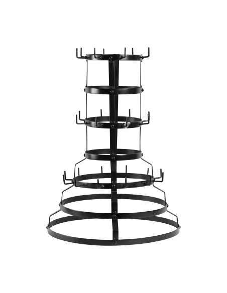 Côté Table - Portatazze Americane in ferro Nero 43.5 x h59 cm