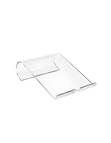 iPLEX Design - Smartwork Porta Tablet Trasparente in plexiglass - 18x7,5x24 cm