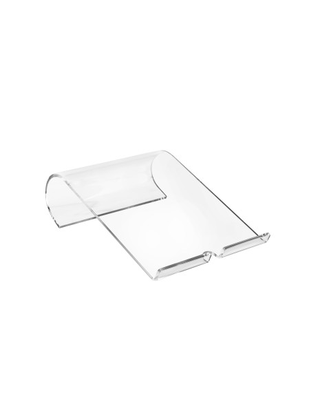iPLEX Design - Smartwork Porta Tablet Trasparente in plexiglass - 18x7,5x24 cm