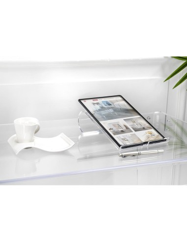 iPLEX Design - Smartwork Porta Tablet Trasparente in plexiglass - 18x7,5x24 cm