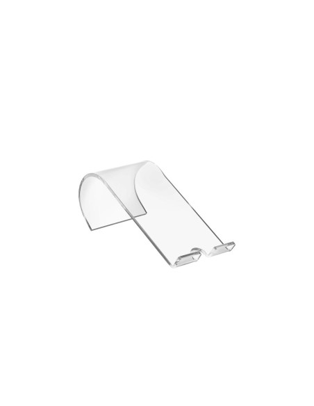 iPLEX Design - Smartwork Porta Smartphone Trasparente in plexiglass - 8,5x7,5x18,5 cm