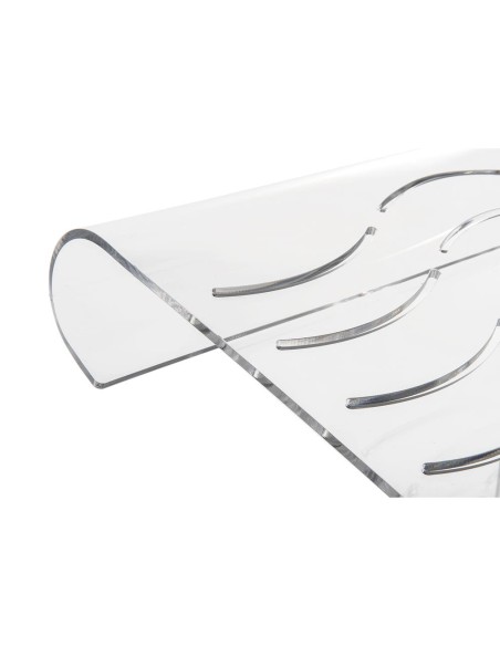 iPLEX Design - Smartwork Porta Notebook Trasparente in plexiglass - 37,5x7,5x31 cm