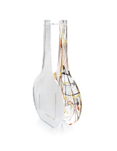 iPLEX Design - Silhouette Vaso Multicolour in plexiglass - multicolor - 16,5x25x5 cm
