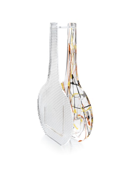 iPLEX Design - Silhouette Vaso Multicolour in plexiglass - multicolor - 16,5x25x5 cm
