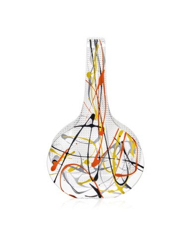 iPLEX Design - Silhouette Vaso Multicolour in plexiglass - multicolor - 16,5x25x5 cm