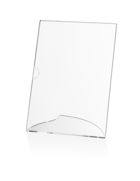 iPLEX - Portafoto linea Nude in plexiglass PMMA Trasparente. , formato foto , Made in Italy - Trasparente/x30 - 20x28x11,5 cm