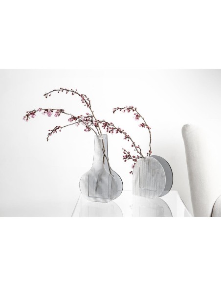iPLEX Design - Silhouette Vaso Fume' in plexiglass - 16,5x25x5 cm
