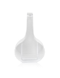 iPLEX Design - Silhouette Vaso Bianco in plexiglass - Trasparente/bianco - 16,5x25x5 cm 2