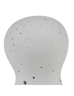 Cotè Table - Lampada Led Poulpe White 11X10Xh10.5 cm Porcelain, alim. batteria 2