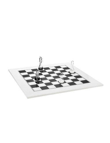 iPLEX Design - Scacchiera Kasparov Bianca in pmma - BIANCO - 40x3x40 cm